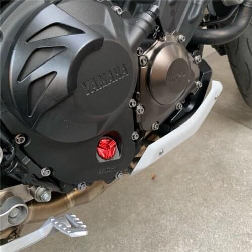M20*2.5 Motorcycle Oil Drain Sump Plug Aluminum Engine Filler Tank Cap Cover Racing Bolts For YAMAHA NIKEN NIKEN GT 2018-2021