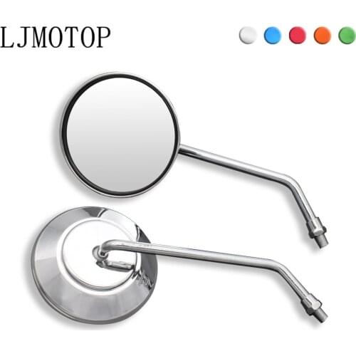 Motorcycle Rear View Mirror Electrombile Back Side Mirrors 8 10mm For Honda CR 250 NC750X Kawasaki KX 125/65 KX250F rayon