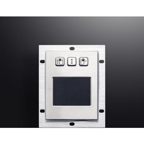 Panel Mount Wired Metal Industrial Touchpad Mouse With 2 Buttons Pointing Device Touch Pad
