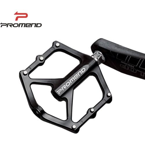 PROMEND Double magnet bicycle pedals road bike slip aluminum alloy bilateral 6 bearing pedals mountain bike pedal lightweight