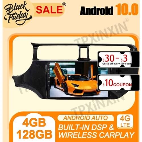 PX6 IPS DSP Android 10.0 Carplay 4G+128G For KIA K3 RIO 2012-2014 Multimedia Player Auto Radio Tape Recorder GPS Navi Head Unit
