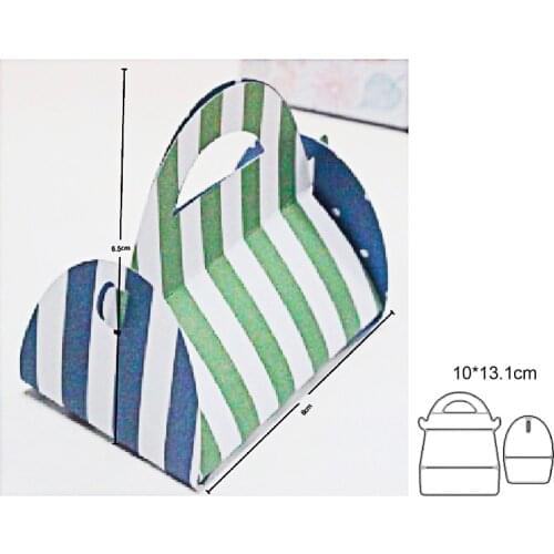 Christmas Box Bag metal cutting dies Embossing die cut Scrapbooking dies cards paper craft knife mould blade punch stencils dies