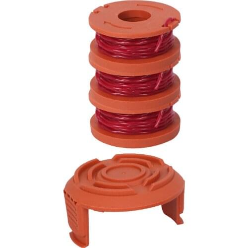 Edger Spools Replacement Weed Wacker Parts Grass Edger Spool Line Compatible With Worx WA0010 String Trimmer