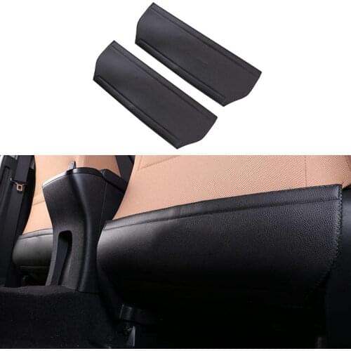 Car Rear Seat Anti-Kick Pad Seats Cover Back Armrest Protection Mat Car Accessories For Toyota Fortuner 2016 2017 2018 2019 2020
