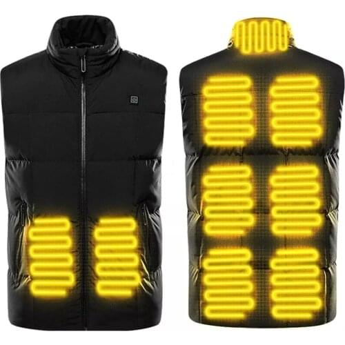 Electric Heated Vest Men Woman Heating Vest Jacket Fishing Clothing Heated Body Warmer Usb Heater Self Heating Vest 열선 온열 조끼