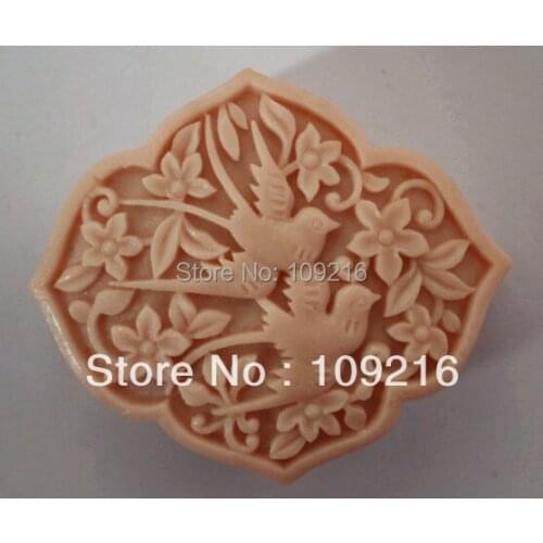 1pcs Southward Flying Swallow (ZX939) Silicone Handmade Soap Mold Crafts DIY Mold