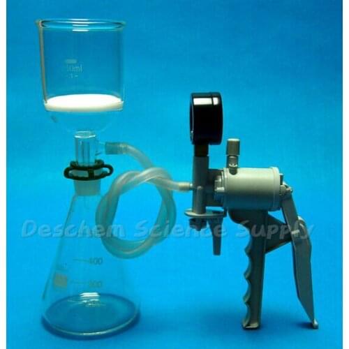 500ml,24/29,Suction Filtration Device,200ml Buchner Funnel,Erlenmeyer Flask With Vacuum Pump
