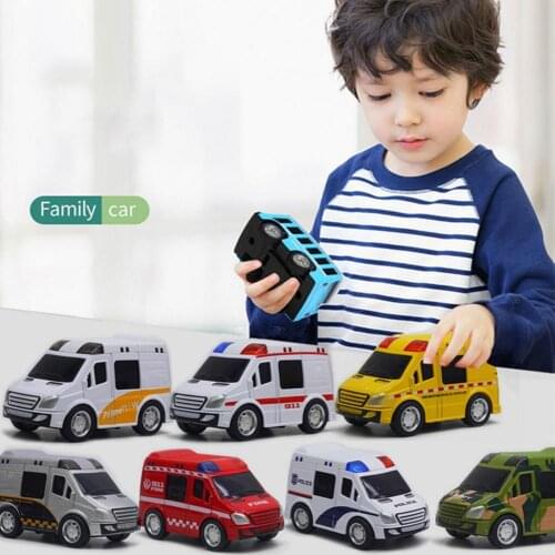 8Pcs Car Toys Miniature Collectible Alloy Simulation Car Model Educational Games Hot Model Boy Gifts