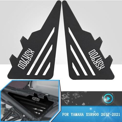 FOR Yamaha XSR900 XSR 900 2017-2021 Motorcycle Seat Side Panels Cover Fairing Cowling Covers Engine Guard Crap Flap Protection