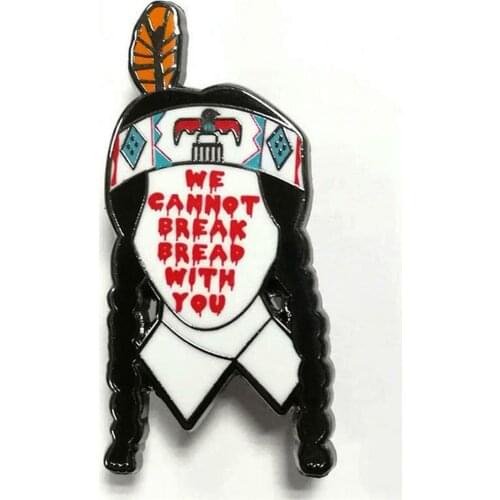 Custom Break Bread By Toxic Toast Records Soft Hard Enamel Brooch Gold Lapel Pin Can be Customized