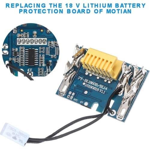For Makita BL1830/1840/1850/1860 1pc 18V Battery Chip PCB Board Replacement High Quality Batteries Protection Panel Mayitr