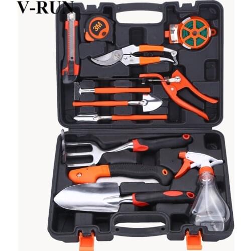 Hot sale 12pcs Garden tool set with gift case