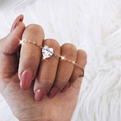 Exquisite Love Zircon Pendant Necklace, Fresh and Simple Romantic Necklace, Valentines Day Gift, Dance Party, Wedding Jewelry