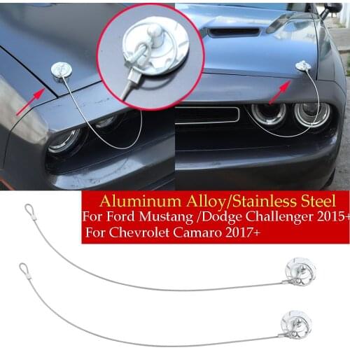 Engine Hood Racing Pin Locking for ford Mustang /Dodg Challenger 15+ Camaro