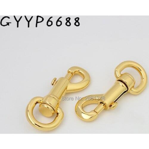 14mm Snap hooks Thick metal handbagSteel Bolt Swivel Lobster Clasp Hardware Accessories carabines