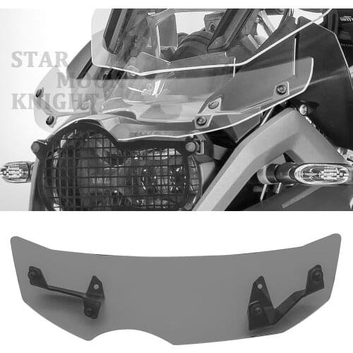 Motorcycle Windshield Extension Bracket Spoiler Windscreen Air Deflector Wind deflector For BMW R1200GS LC Adv R1250GS Adventure