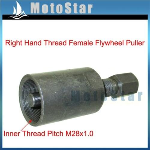 M28 x 1.0 Flywheel Puller For Honda CR250R CRF450X Kawasaki KLX110-A1 Suzuki DR-Z110K3 DR-Z110K4 RM-Z450K8 ATV Quad Motorcycle
