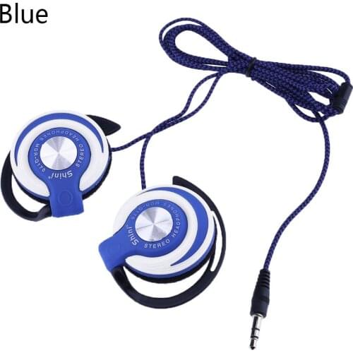 SHINI Q170 Headphones Noise Canceling Headset EarHook HiFi Bass Earphones with Mic For Xiaomi iPhone 5/6s Computer