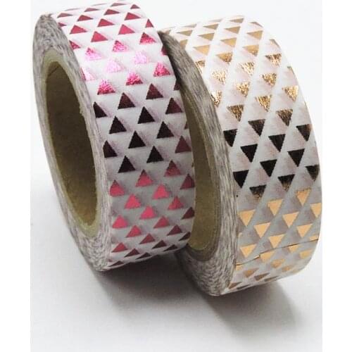 New Foil Washi Tape Scrapbooking Tools Cute Decorative Japanese Stationery Washi Tapes Scrapbook Mask