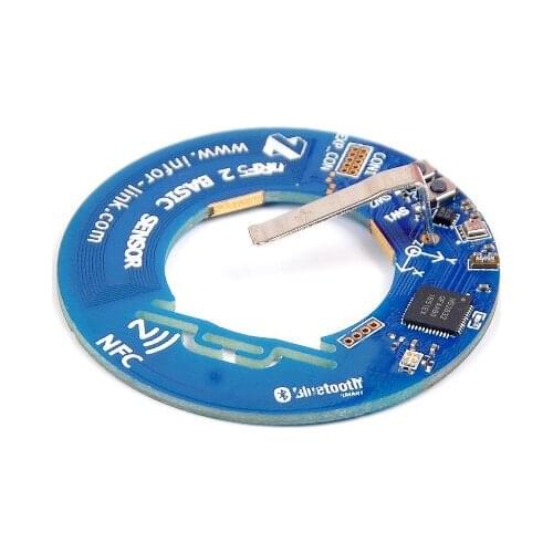 New! NRF52832 Bluetooth Wireless Sensor Acceleration Sensor Temperature Humidity Atmospheric Pressure Sensor
