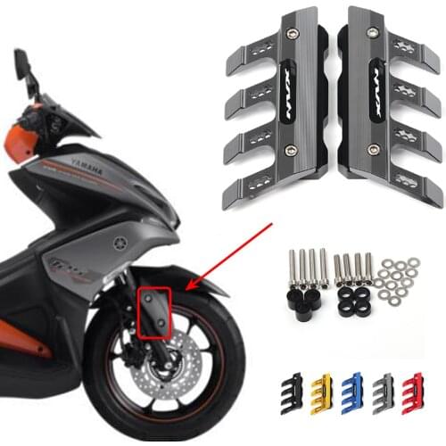 Motorcycle Front Fender Side Protection Guard Mudguard Sliders For YAMAHA NVX155 NVX 155/AEROX155 Accessories universal