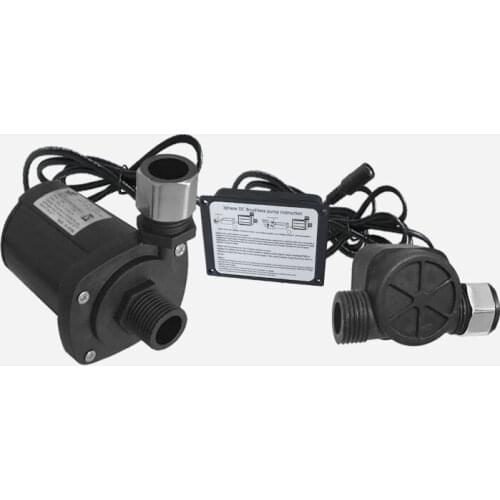 17 Meters Household Automatic Booster Pump 24V Low-pressure DC Booster Pump Solar Water Heater Pressurized Pump Mute