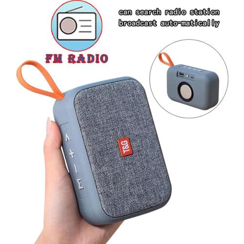 Portable Bluetooth Speaker Wireless Bass MINI Soundbar Outdoor Indoor HIFI Subwoofer Support TF Card Loudspeaker FM Radio Aux