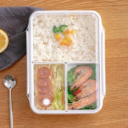 Microwave Portable Compartment Lunch Box Food Storage Container Leakproof Children Kids School Office Portable Bento Box 19NOV5