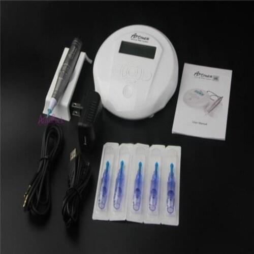 Artmex V6 Professional semi permanent makeup machine Tattoo kits MTS PMU System Derma Pen Eyebrow lip tattoo pen