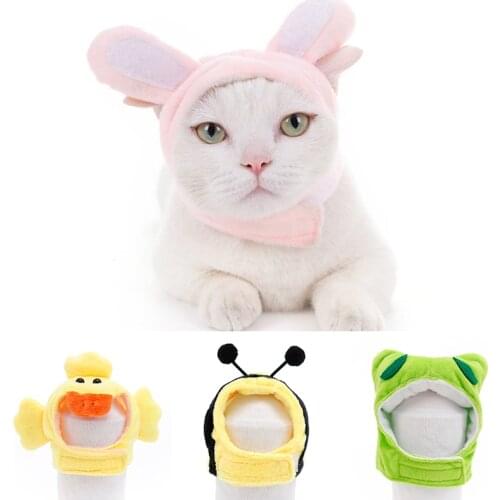 Pet Hat Cat Dog Headdress Dog Cross Skirt Double Side Velvet Casual Soft Lovely Pet Headdress Household Pet Products