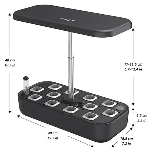 Indoor Hydroponic Growing Systems Full Spectrum led Grow Lights Smart Garden Greenhouse Home Garden