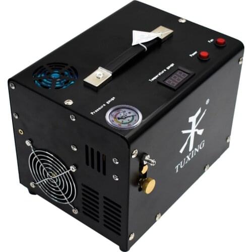 TXET062 4500Psi 300Bar 30Mpa 12V PCP Air Compressor Portable Electric High Pressure Pump Transformer Air Rifle Inflator Tank