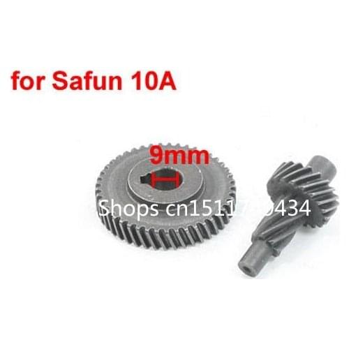 Angle Grinder 7.9mm Dia Hole Pinion Spiral Bevel Gear Set for Hitachi 150