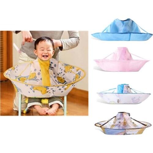 2016 Rushed Real Animal Kids Children Waterproof Hairdressing Bib Hair Cut Salon Hairstylist Barber Gown Cape Cloth S/m