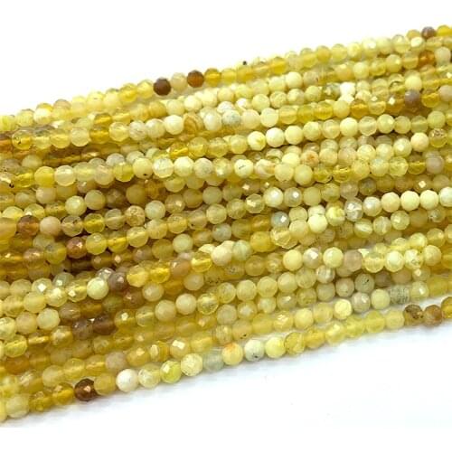 Veemake Morganite Natural Gemstones Necklace Bracelets Earrings Ring Faceted Small Round Women Beads For Jewelry Making 06541