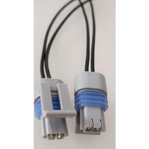 2/4/10/20pcs/lot 2 Pin/Way Manifold Intake Air Temp IAT MAT ACT Sensor Car Connector Plug With Pigtail For GMC Delphi 12162197