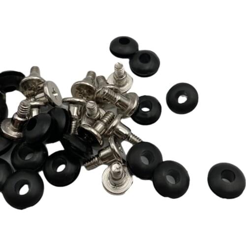 20pcs Computer Case Shockproof Screws Shockproof Screws + Shock Absorption 3.5-inch HDD Shock Absorption Screws