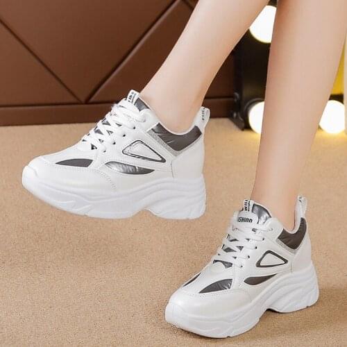 2020 Fashionable new women shoes increase loose comfortable winter models wild casual student female walking sports shoes 11B-32