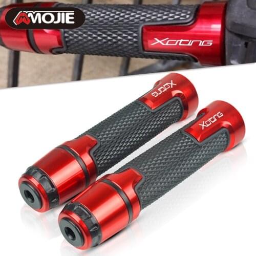 7/8'' 22mm Motorcycle knobs Anti-Skid scooter Handle ends Grips Bar Hand Handlebar FOR KYMCO Xciting 250 400 500 400i S400i 500i