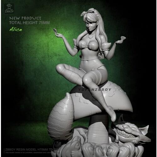 75mm Resin model kits figure colorless and self-assembled TD-2311