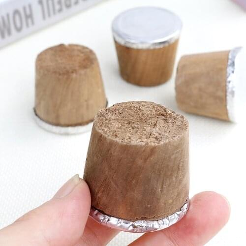 Kettle Accessories Wood Thermos stopper sealed Safe Cork Plug Lid Cap Bottle Cork Plug for home vacum flask Replace