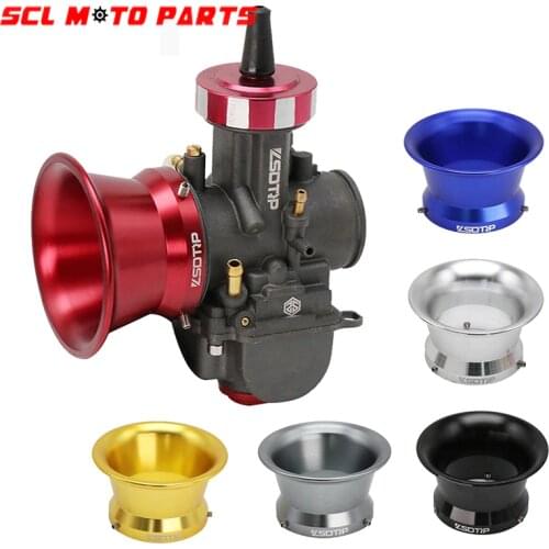ALconstar-Motorcycle 50mm Modified Carburetor Air Filter Cup Horn Cup 24/26/28/30 PE CVK28/30 Fit Keihin OKO KOSO PWK
