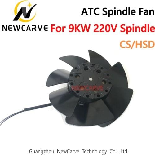 CNC Automatic Tool Change Spindle Motor Fan 220V Replace 9KW CS ATC Spindle Fan High Quality