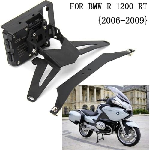 For BMW R 1200 RT R1200RT New Motorcycle Below 2009 2008 2007 2006 Navigation Bracket GPS Navigator USB Charging Phone Holder