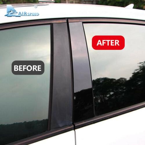 For Mazda 3 Axela 2014 2015 2016 2017 Window Column B C Pillar Cover Trim Mouldings