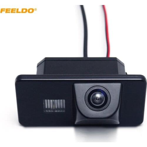 FEELDO 1Set Special Car Combined Backup Rear View Camera For BMW 5-series(E60/E61/E63/E64)/X5(E70)/X6(E71/E72)/1-series(E81/E87)