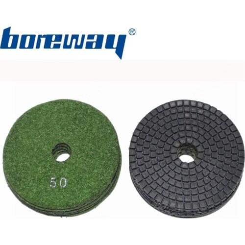 Hot Sell 7PCS Lot 3"/4"/5" B Grade Colorful Diamond Wet Polishing Abrasive tool For Stone