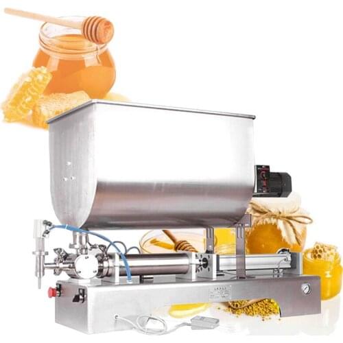 110V 220V mixing type filling machine for face cream tomato sauce peanut butter filling machine