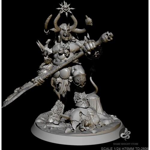 H75mm 1/24 Resin model kits figure DIY toy self-assembled TD-2606