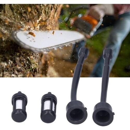 Fuel Line Fuel Filter Sets For Stihl 030 031 032 041 350 360 031AV 032AV 041AV Silicone Fuel Line Fuel Filter Sets Dropshipping